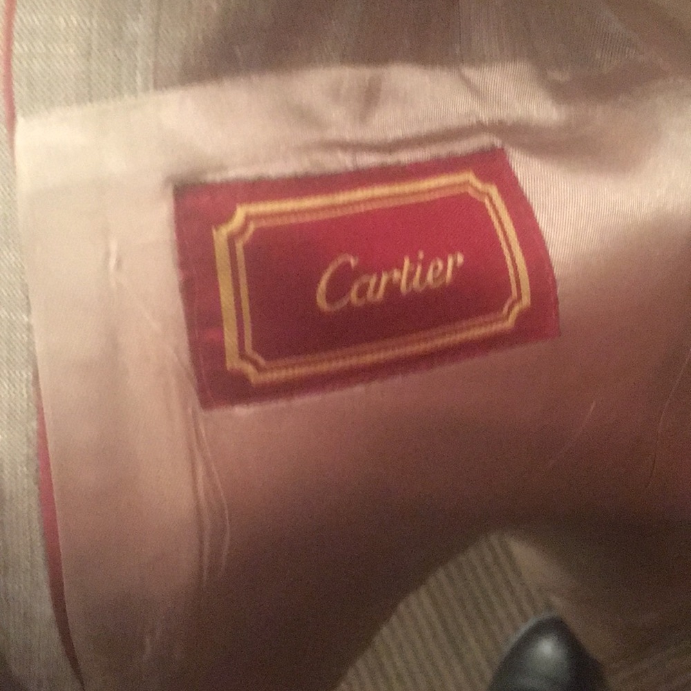 Cartier Gray Men's Suit Blazer in great condition